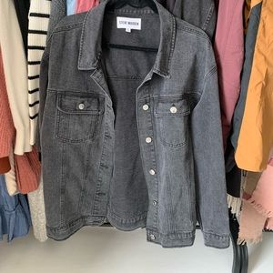 Jean jacket oversized